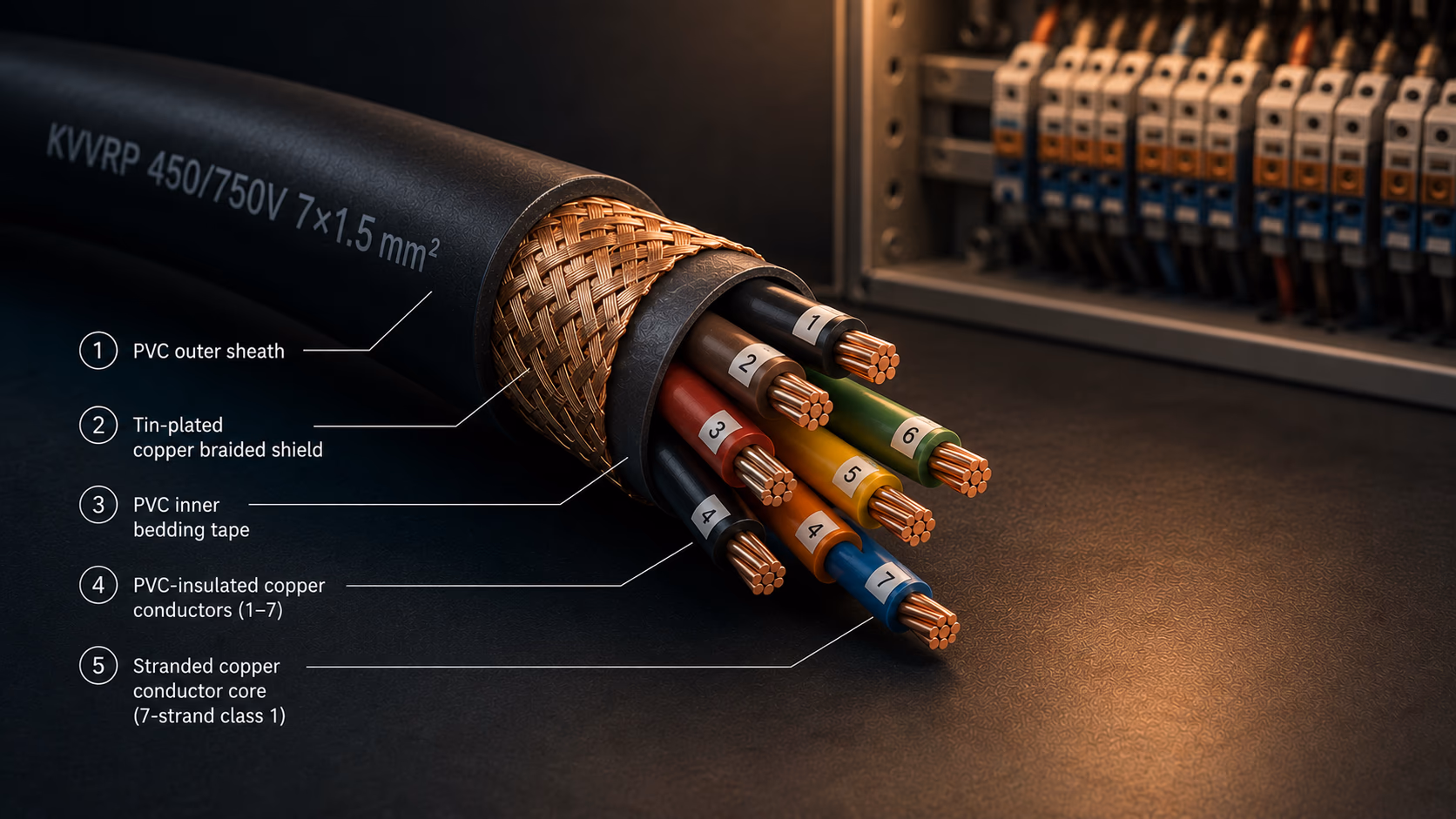 KVV / KVVR control cable engineering reference